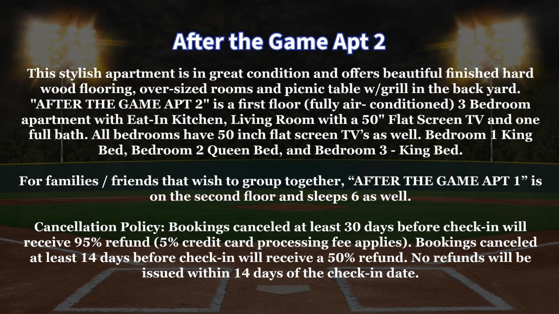After The Game Apt 2 All Star Baseball Rentals โอนีออนตา ภายนอก รูปภาพ